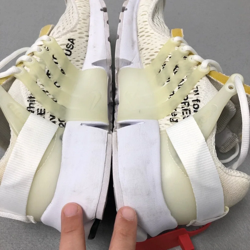 Nike Air Presto Off-White‎ Mens Size 9 White AA3830-100 The Ten Sneakers